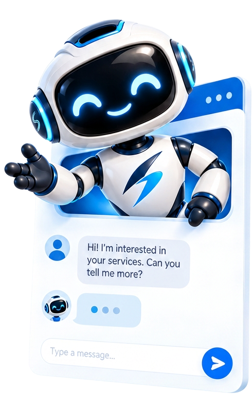 Dash inside a website chat window